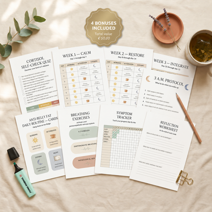 The 21-Day Cortisol Reset Protocol – Handbook & Workbook