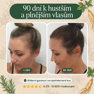 90 dní k hustším a plnějším vlasům