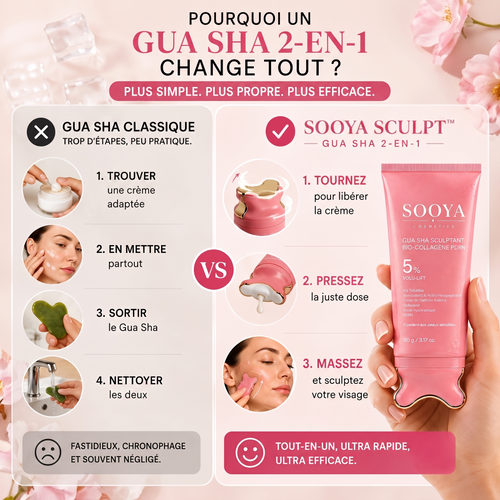 Pourquoi un gua sha 2-en-1 change tout